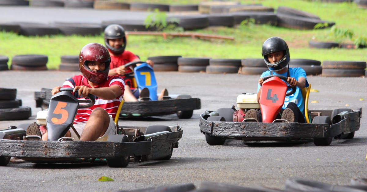 Where did the other races (and genders) go? - Friends Riding Go Karts