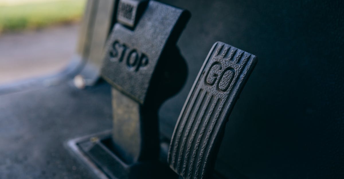 Where does the Cuddlefish go if you tell it to stop following you? -
A Close-Up Shot of Golf Cart Pedals Where does the Cuddlefish go if you tell it to stop following you? -
A Close-Up Shot of Golf Cart Pedals