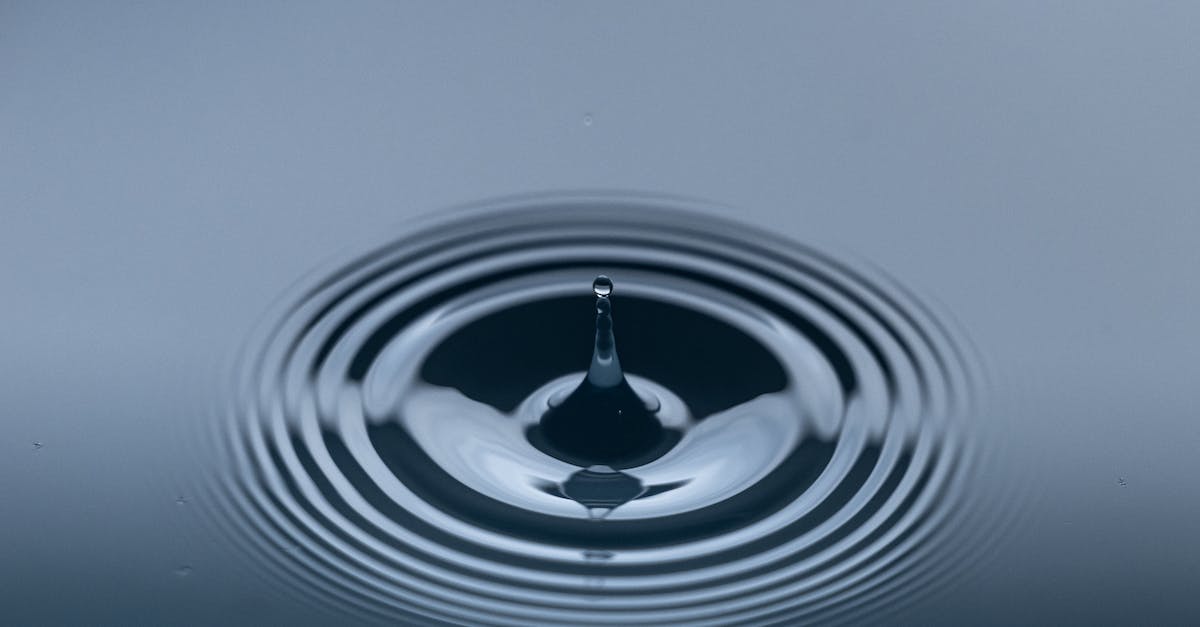 Which bombs will I drop? - Water Drop in Grayscale Photography