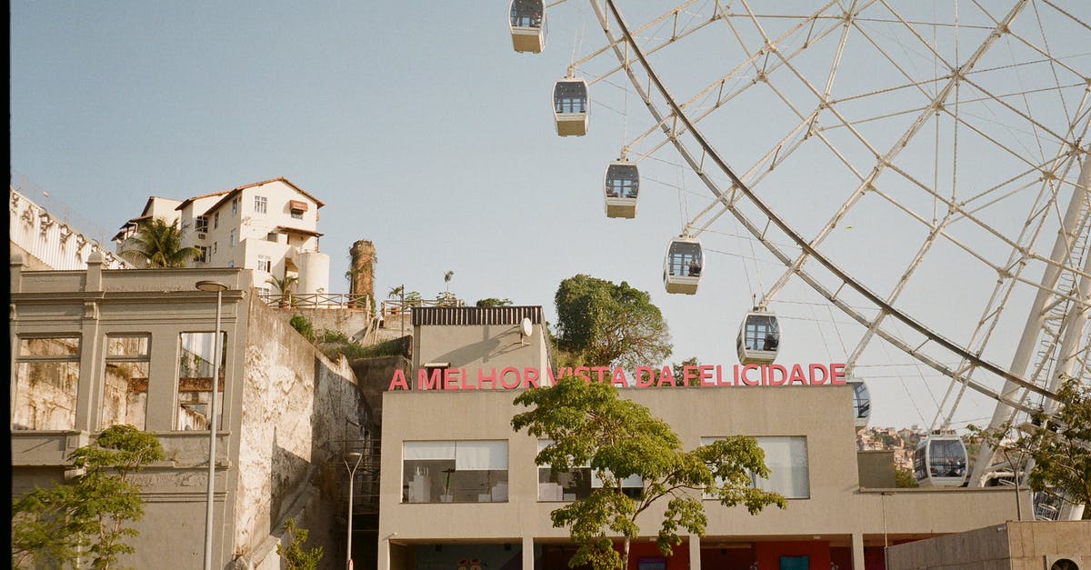 Which Champions specialize in burst damage and high mobility? - Low angle of Ferris wheel near aged building exteriors under sky in town in daylight