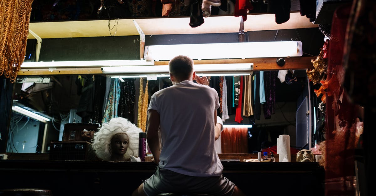 Which character is best for killing Bastion from behind Reinhardt? - Back View of Drag Queen in Dressing Room