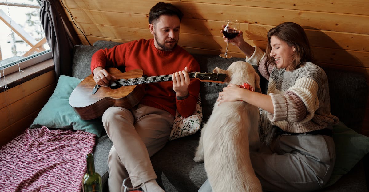 Which god do I serve? - Man with Guitar and Woman with Wine and Dog Which god do I serve? - Man with Guitar and Woman with Wine and Dog