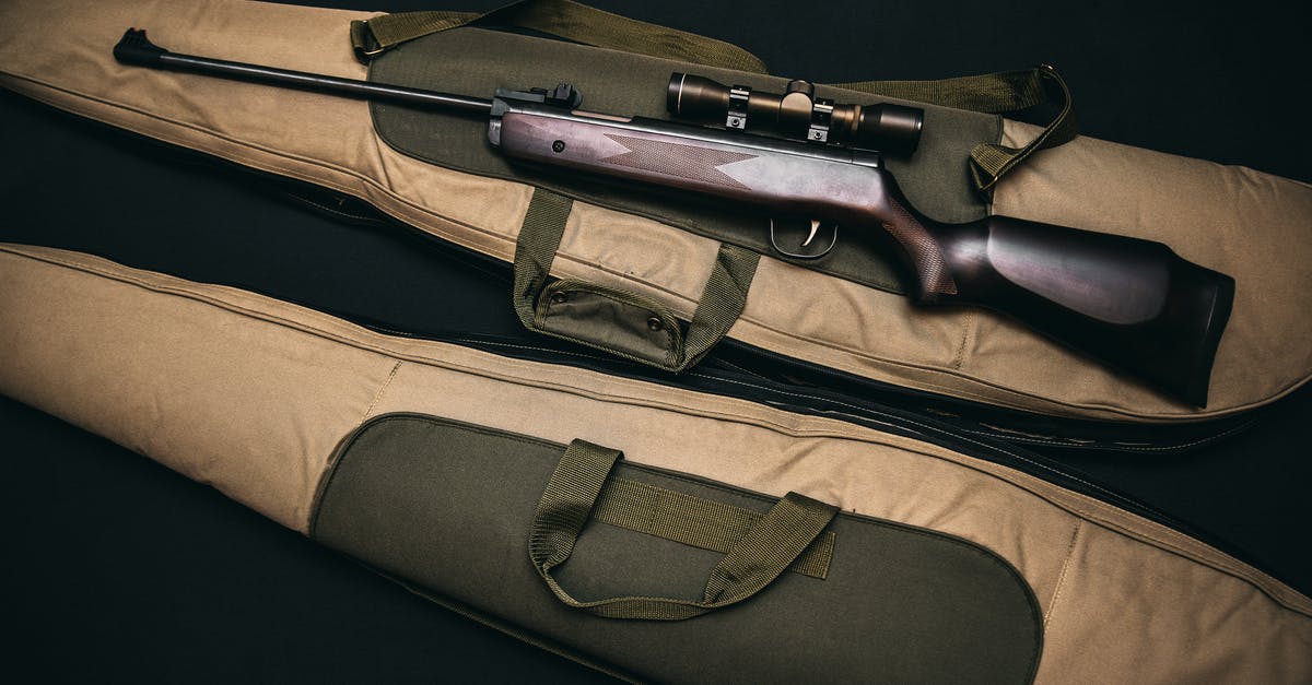 Which items from the Gun Mettle Cosmetic Case can be Unusual? - Black Rifle With Scope and Brown Gig Bag Which items from the Gun Mettle Cosmetic Case can be Unusual? - Black Rifle With Scope and Brown Gig Bag