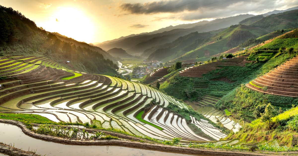 Which levels have bonus secret levels in them? - Rice Terrace at Sunrise