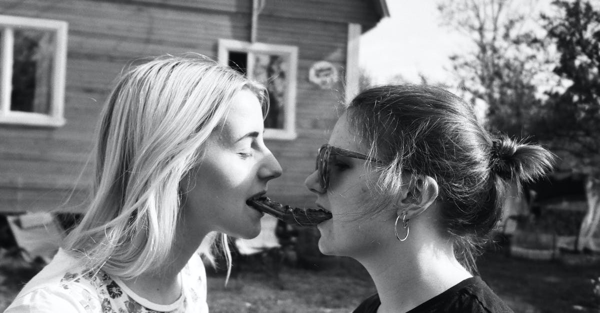 Which NPCs share my love of eating dead NPCs? - Grayscale Photography Woman Eating Hotdog Outdoors