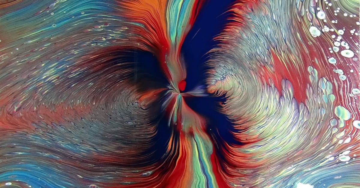Which one should I choose as my preferred graphic processor? - Blue White and Red Abstract Painting