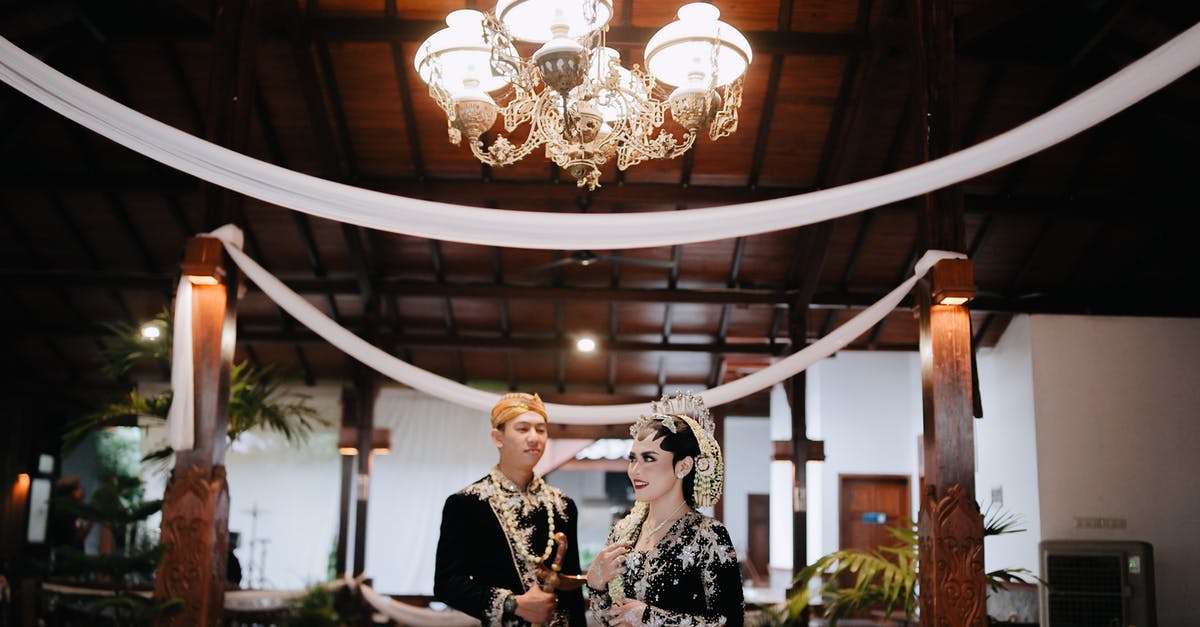 Which Outfits should I buy? - Man and Woman Standing Under White Pendant Lamp