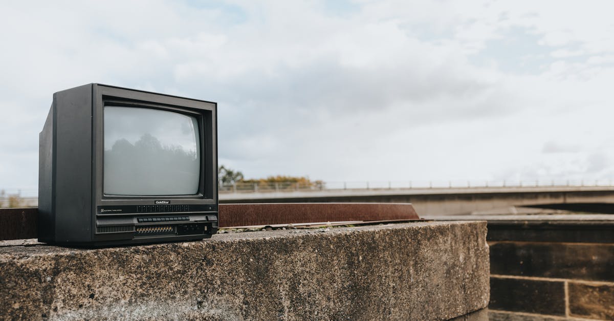 Who is this NPC swimming outside of town borders? - Retro TV set on stone surface