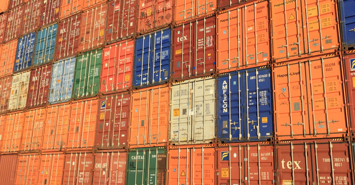 Who is willing to trade with me? - Blue White Orange and Brown Container Van Who is willing to trade with me? - Blue White Orange and Brown Container Van