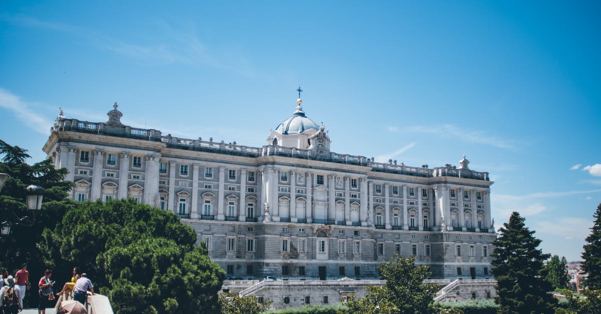 Who killed those people in the palace? - View of Royal Palace in Spain Who killed those people in the palace? - View of Royal Palace in Spain
