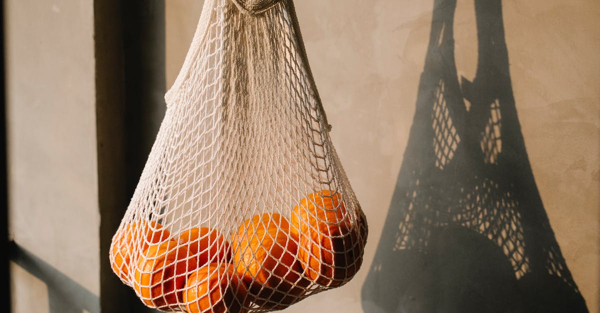 Why am I suddenly hostile to the whole world? - Bag of oranges near wall