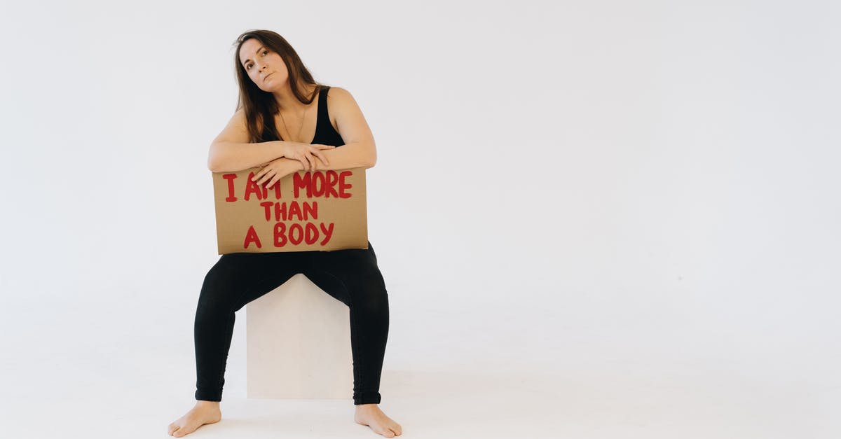 Why am I suddenly seeing this instead of normal inventory? - A Woman Showing a Placard