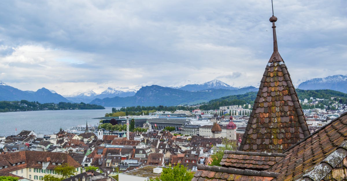 Why am I unable to purchase a tile outside of my current cultural area? - Old European town with aged residential buildings with tiled roofs located near river against mountains in cloudy day