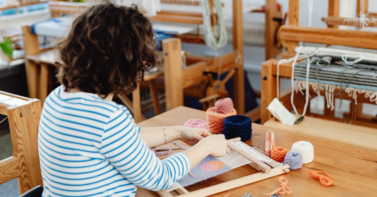 Why are Hidden Machines so called? - Woman Weaving on Small Loom Why are Hidden Machines so called? - Woman Weaving on Small Loom