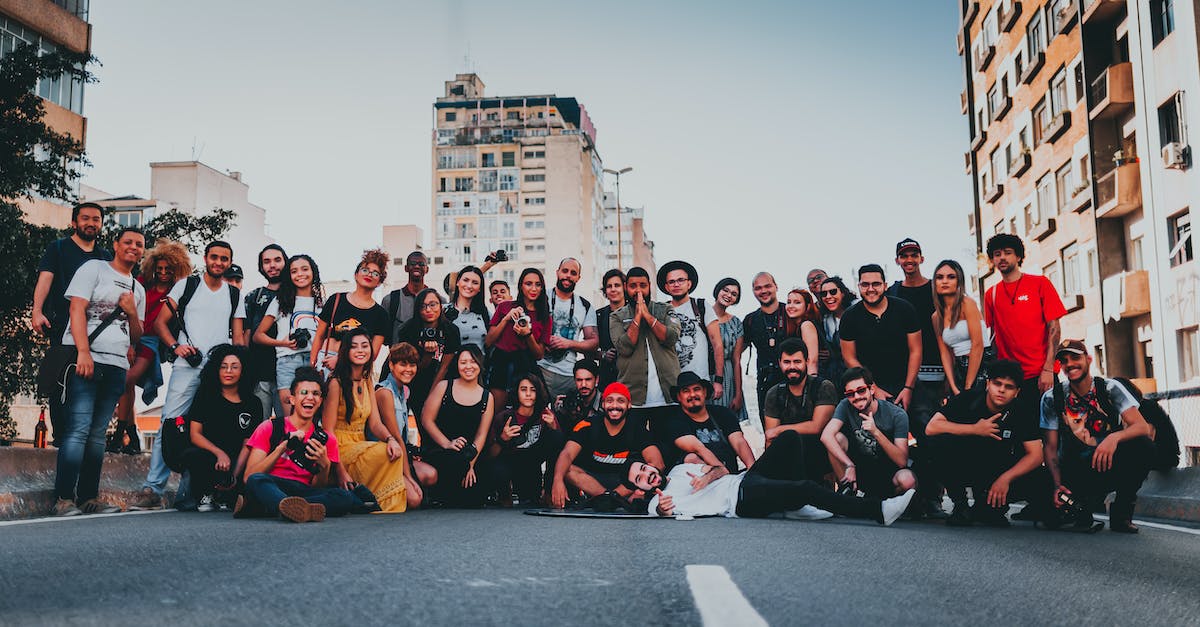 Why are my crew starstruck? - Photo of People Taking Picture on Road Why are my crew starstruck? - Photo of People Taking Picture on Road