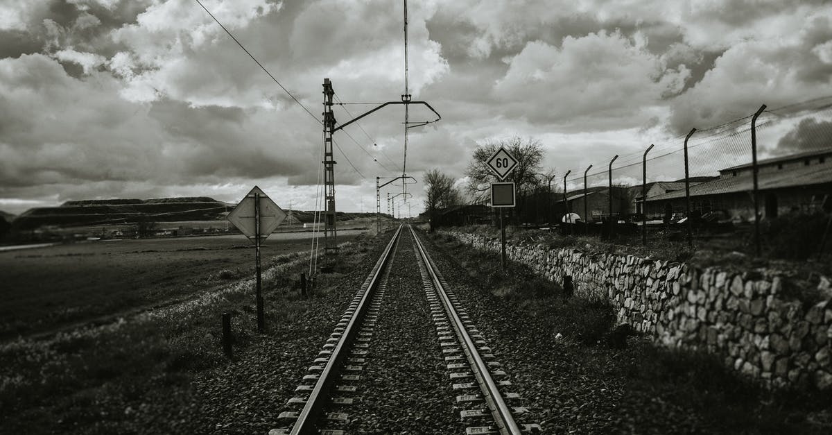 Why are my Factorio rail lines having problems? - Grayscale Photograph of Train Rail Why are my Factorio rail lines having problems? - Grayscale Photograph of Train Rail