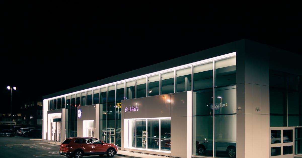 Why are some of potions in the shop sparkling? - Off road car parked near entrance of shop with luminous lights at dark night Why are some of potions in the shop sparkling? - Off road car parked near entrance of shop with luminous lights at dark night