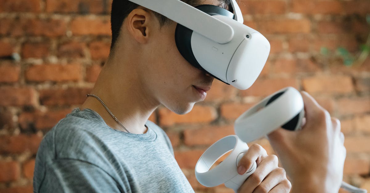Why can't I assign a second controller in PES 2016 multiplayer? - Man in VR headset testing technology Why can't I assign a second controller in PES 2016 multiplayer? - Man in VR headset testing technology