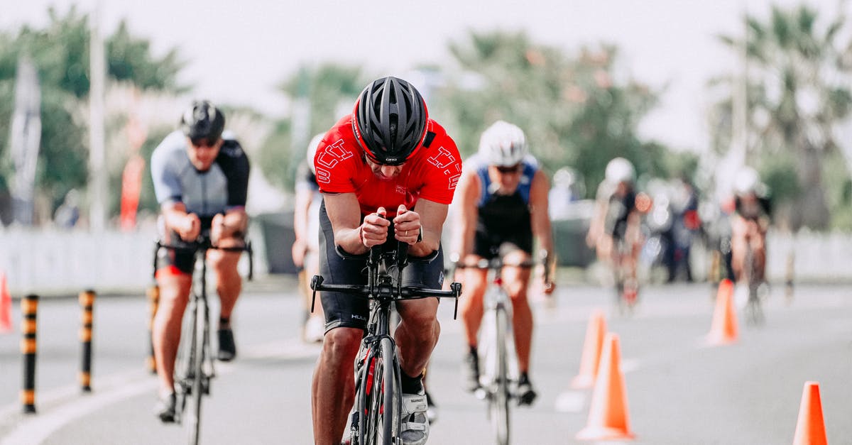 Why can't I destroy this energy barrier with my melee attack? - Unrecognizable cyclists riding bikes on road during race