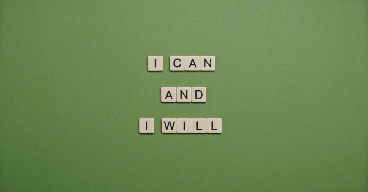 Why can't I fuse moths? - I Can and I Will Text On Green Background