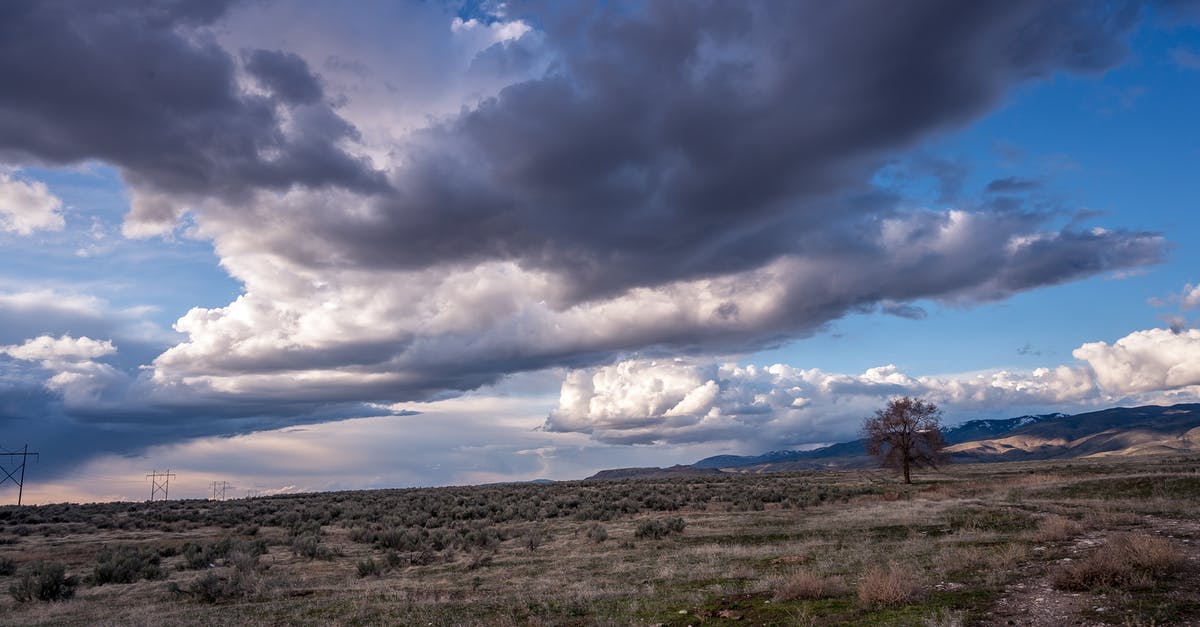 Why did Cloud want to take the Huge Materia? - Photo of Grass Field Under Cloudy Sky