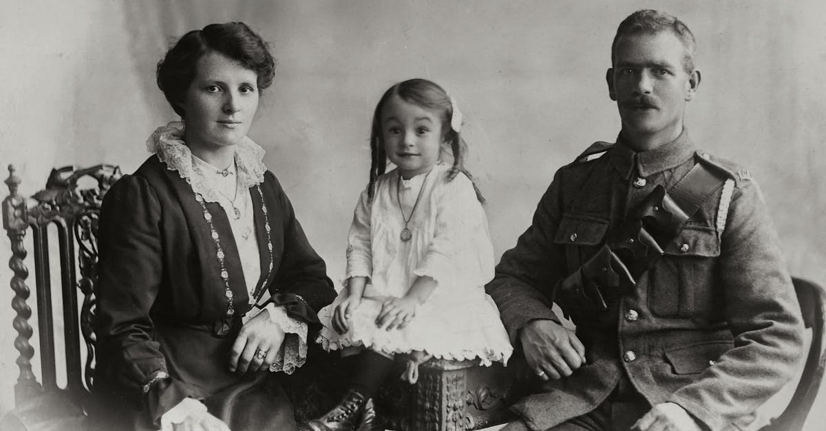 Why do adult soldiers stay under for longer compared to child soldiers? [closed] - Photo Of A Military Man With His Family