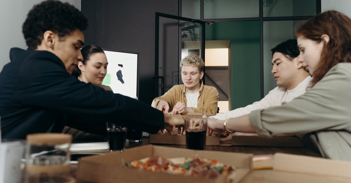 Why do my friends get Tough Break contracts every 15 minutes and I don't? - People Eating Pizza in the Office