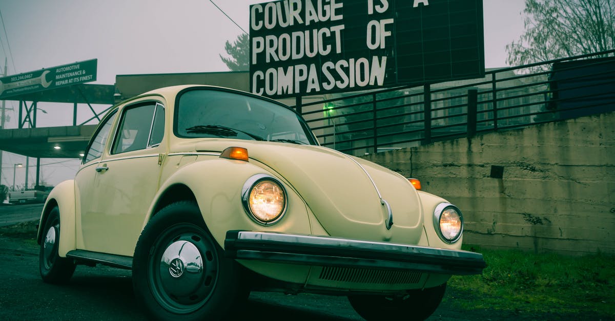 Why do the prison ages differ in Myst IV: Revelation compared to Myst and Riven? - White Volkswagen Beetle Parked Beside White and Black Building