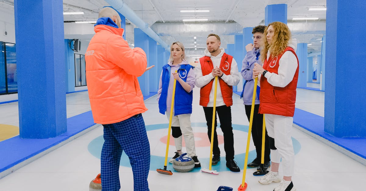 Why do top season crusaders on 4-person team leaderboards have dexterity and intelligence items? - Curling team standing band talking with trainer on ice rink Why do top season crusaders on 4-person team leaderboards have dexterity and intelligence items? - Curling team standing band talking with trainer on ice rink