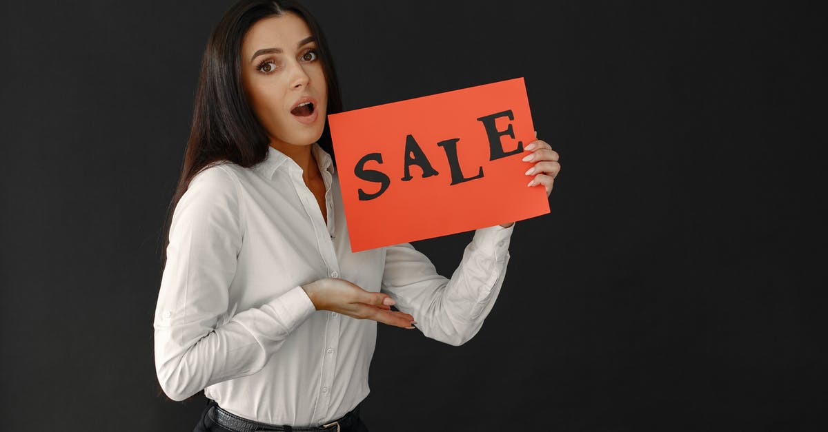 Why does Axii sign not work? - Surprised Woman Holding Sale Sign Why does Axii sign not work? - Surprised Woman Holding Sale Sign