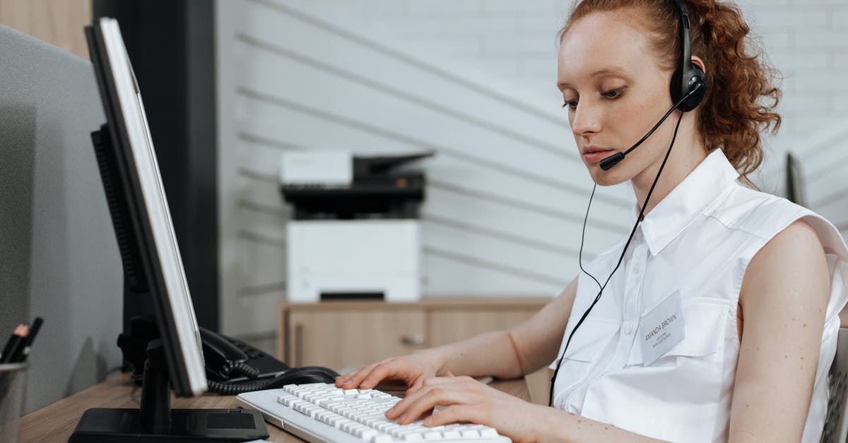 Why does Call of Duty 4 crash to desktop when I enter multiplayer? - A Call Center Agent Typing on the Keyboard