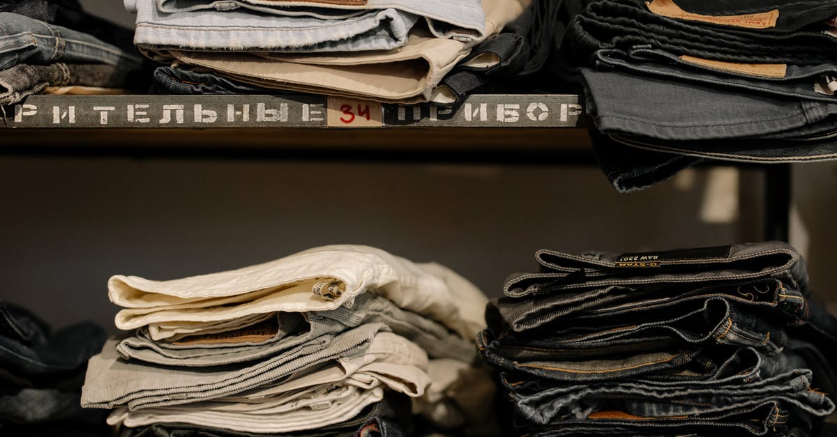 Why does /execute store refuse to update an NBT number when provided with a scoreboard value? - Stack of Folded Denim Pants on the Shelves
