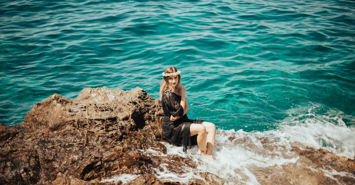 Why does Minecraft keep crashing when I join a server? [duplicate] - Woman in Black Shirt Sitting on Rock by the Sea