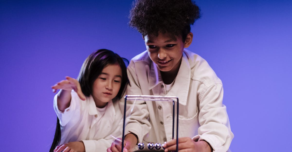 Why does my hover keep moving away in Super Mario Maker 2? - Girl and boy playing with newton s cradle Why does my hover keep moving away in Super Mario Maker 2? - Girl and boy playing with newton s cradle