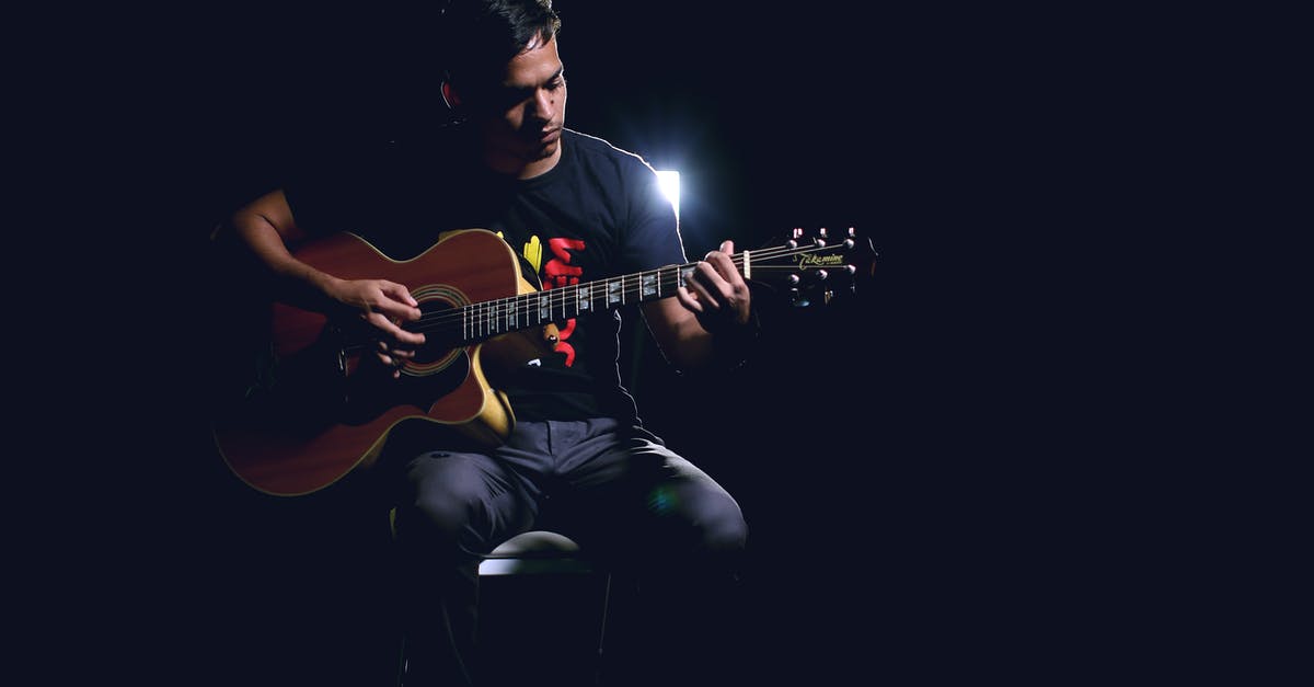 Why does my sound keep playing after I close the game? - Man Playing a Guitar