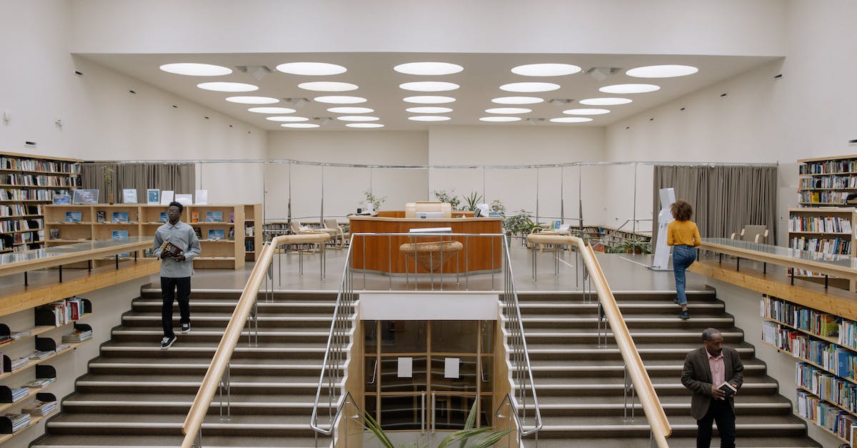 Why does one of my floors have lights around it? - People Inside the Library