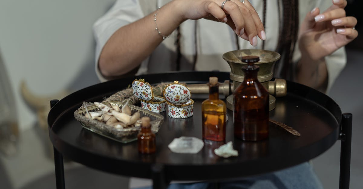 Why does potion level 128 give some potions weird effects? - Woman Doing Magic Ritual