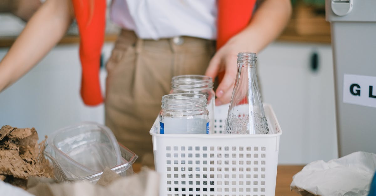 Why don't dwellers collect any items in the waste land? - Woman sorting out rubbish into containers Why don't dwellers collect any items in the waste land? - Woman sorting out rubbish into containers