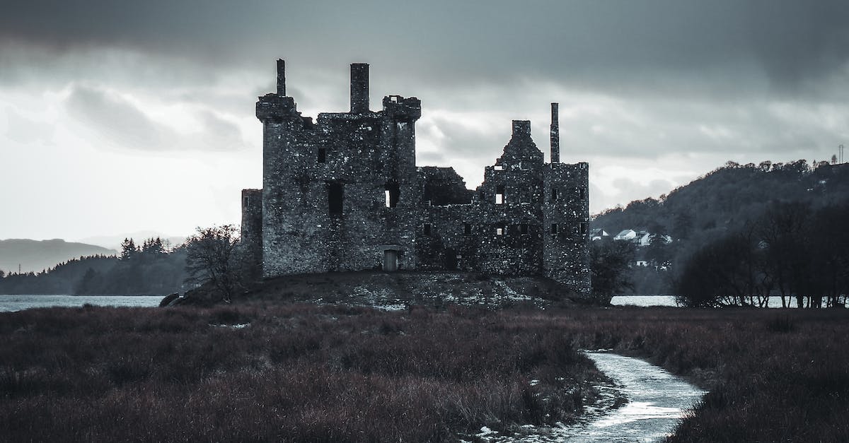 Why has a player's castle became nothing but ruin? - Black Concrete Building