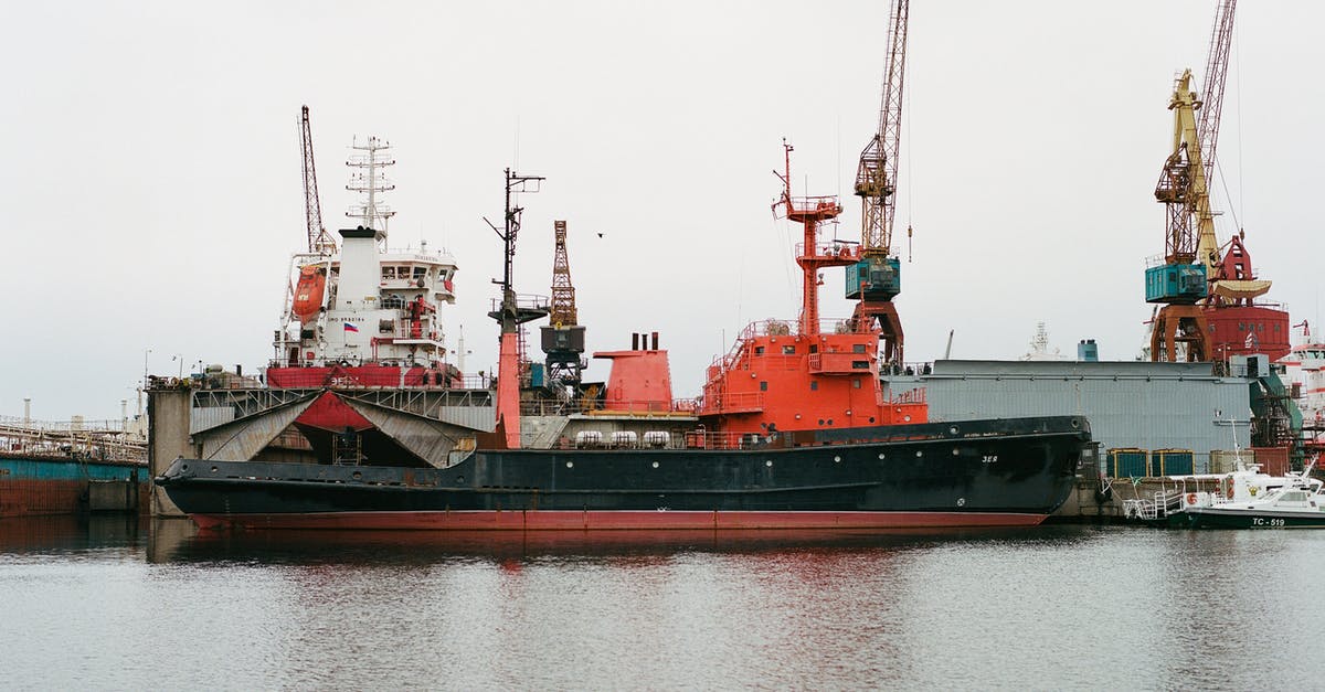 Why is docking permission denied? - View of Ship Docking at Reloading Wharf Why is docking permission denied? - View of Ship Docking at Reloading Wharf