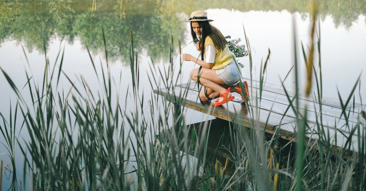 Why is docking permission denied? - Woman in White Tank Top Sitting on Wooden Dock Why is docking permission denied? - Woman in White Tank Top Sitting on Wooden Dock