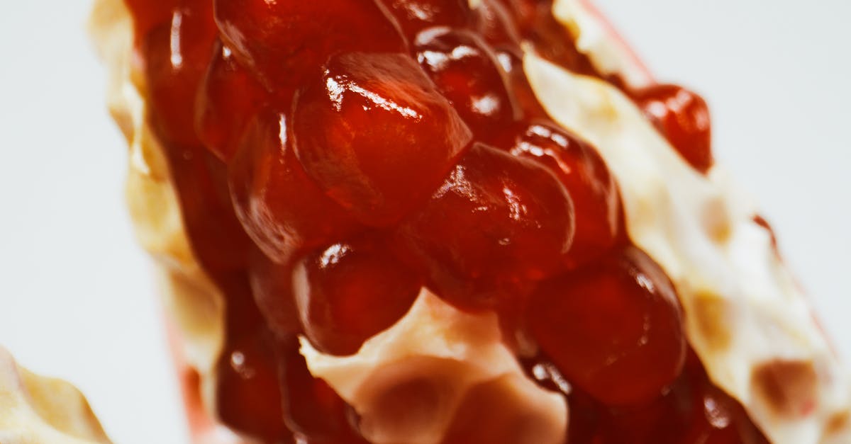 Why is food red? - Macro Shot of Pomegranate Seeds Why is food red? - Macro Shot of Pomegranate Seeds