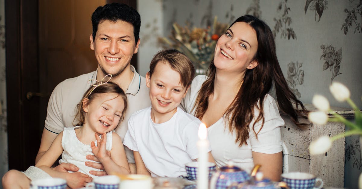 Why is my Sim mean to his wife and kids? - Loving family laughing at table having cozy meal Why is my Sim mean to his wife and kids? - Loving family laughing at table having cozy meal
