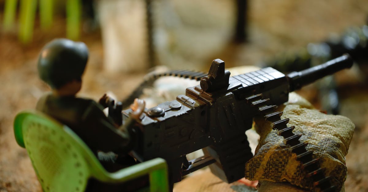 Why is my soldier breathing heavily after running? - Black and Green Rifle on Brown Textile Why is my soldier breathing heavily after running? - Black and Green Rifle on Brown Textile