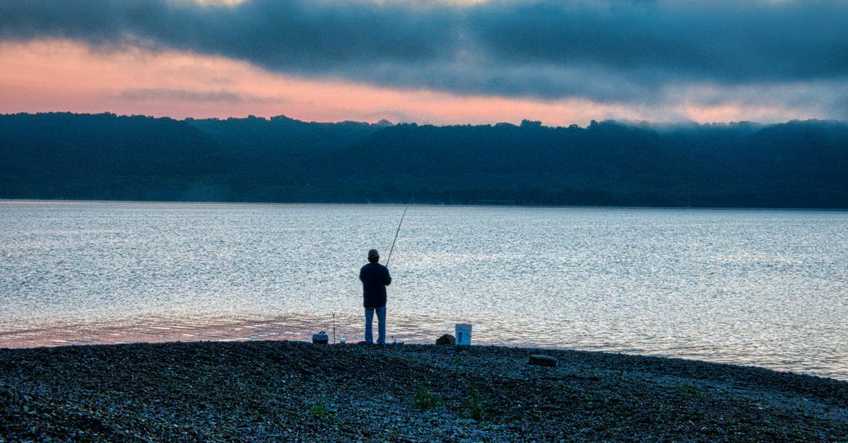 Why is my sword a fishing rod? - Person Standing on Dock Near Body of Water during Sunset Why is my sword a fishing rod? - Person Standing on Dock Near Body of Water during Sunset
