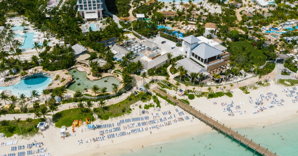 Why is the docking bay locked? - Aerial View of People on Beach Why is the docking bay locked? - Aerial View of People on Beach