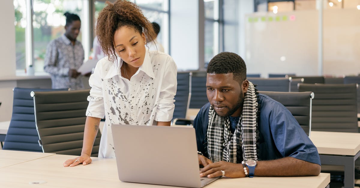 Why is this command not working properly? - Man and Woman Sitting on Chair Using Macbook Why is this command not working properly? - Man and Woman Sitting on Chair Using Macbook