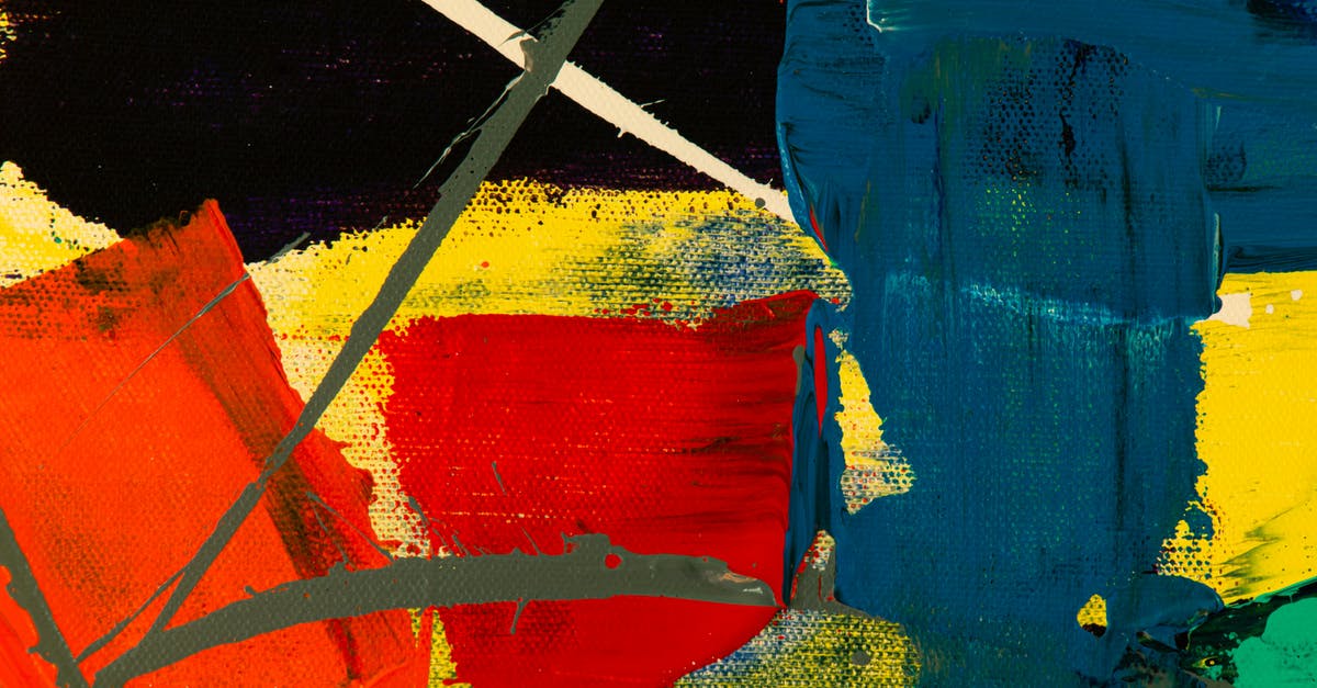 Why is this potion texture missing? - Close-Up Photo Of Abstract Painting Why is this potion texture missing? - Close-Up Photo Of Abstract Painting