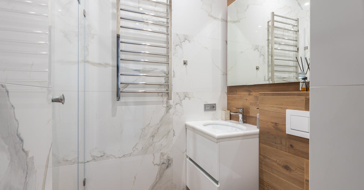 Why is this rail signal not creating a new block? - Interior of modern bathroom with toilet Why is this rail signal not creating a new block? - Interior of modern bathroom with toilet