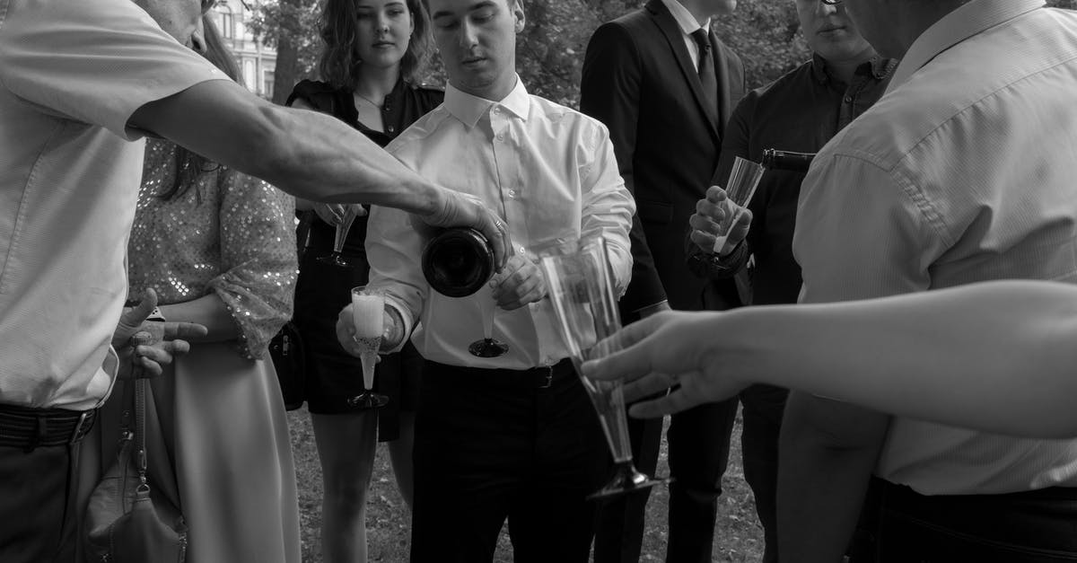 Why the guests aren't entering my ride? - Grayscale Photo of Man in Black Suit Holding Trophy Why the guests aren't entering my ride? - Grayscale Photo of Man in Black Suit Holding Trophy